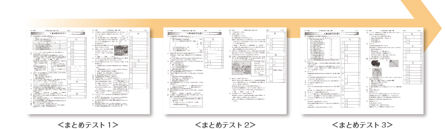 まとめテストのプリント内容